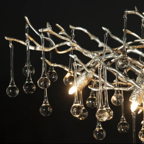 Подвесная люстра Loft IT Bijout 10067/1250 SG (220V, на тросе, ветки)