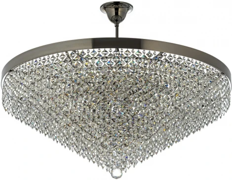 Подвесная люстра Arti Lampadari Avio E 1.5.80.100 PB (220V, хрусталь, на цепи)