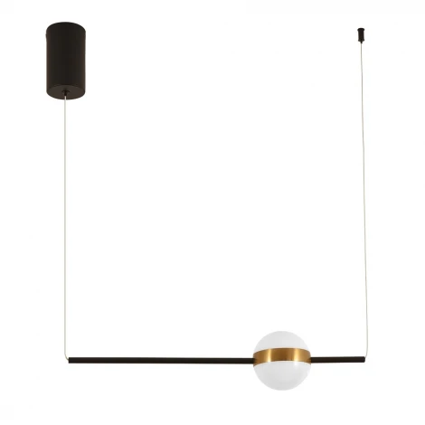 Подвесной светильник Arte Lamp Furud A2124SP-1BK (LED, 220V, на тросе, шар)