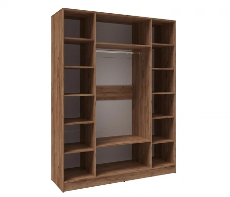 Шкаф ТЭКС Вегас 1600, дуб крафт табачный