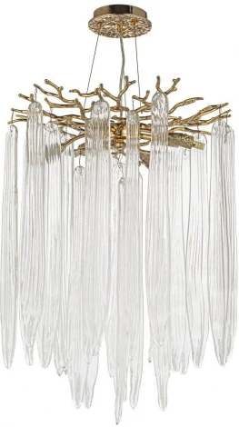 Подвесная люстра хрустальная Dio D`arte Tavenna Gold Tavenna H 1.5.46.105 G (220V, на тросе)