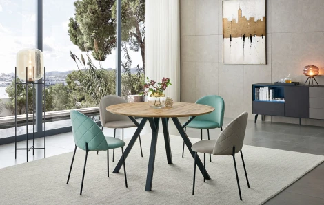 Стол DT-938 (d120) дерево#77014