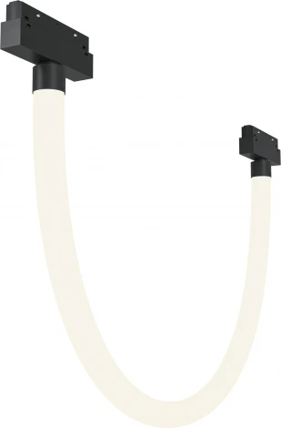 Трековый подвесной светильник с гибким неоном гибкий 48V Tau Exility 4000K 20Вт 360° LED (магнитный) Maytoni Technical TR101-2-20W4K-B