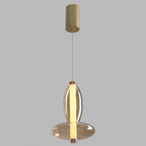 Светильник подвесной Crystal Lux QUASAR SP7W LED AMBER (220V, на проводе)