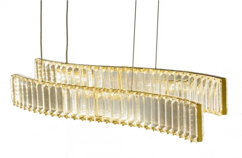 Подвесной светильник Lumina Deco LDP 6039-2-PR GD (на проводе)