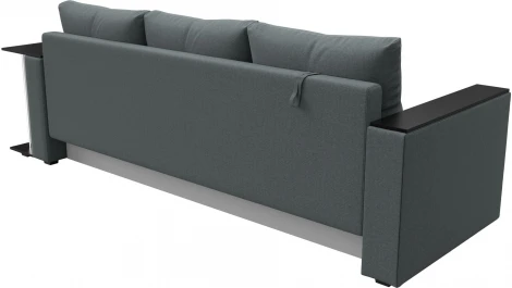 Диван прямой Атланта Лайт со столом справа Лига Диванов (Рогожка) арт.126162