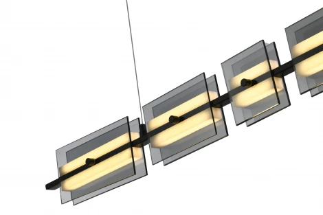 Подвесной светильник Zortes Loft ZRS.1802.100 (LED, 220V, пульт управления, на тросе)