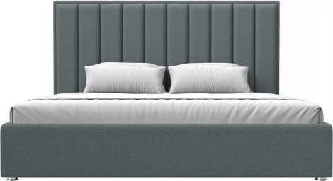 Кровать интерьерная Афродита 200 (Серый/Рогожка) Лига Диванов арт.123060