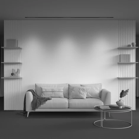 Трековый светильник светодиодный магнитный 48V 10W Maytoni Points TR232-2-10W4K-B