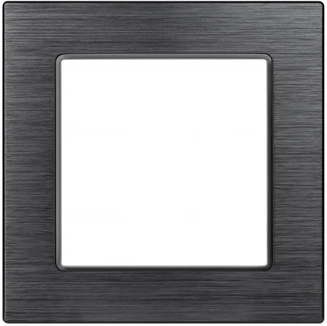 Рамка алюминиевая FRM-PRESTO-ALS-1-BK (Arlight) 043850