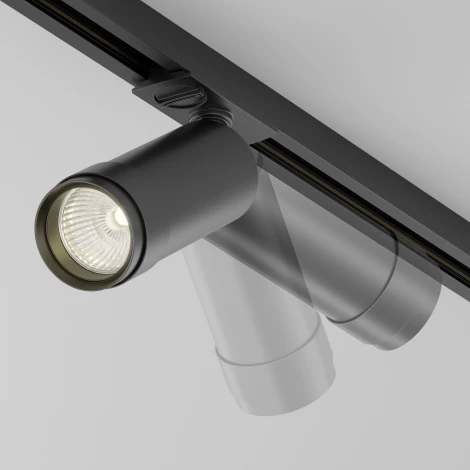 Трековый светильник Focus Led Zoom Unity 3000K 12Вт 15° (однофазный) Maytoni Technical TR021-1-12B3K-Z-B