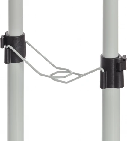 Вешалка JET Tetchair (Черный,Светло-серый,Хром).