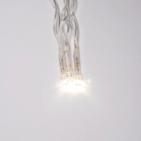 Бахрома светодиодная, 2м. 48 светодиодов, теплый белый свет Uniel ULD-B2005-048/DTA WARM WHITE IP20