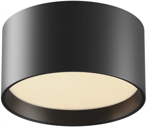 Накладной потолочный светильник Maytoni Glare C091CL-12W3K-B (LED, 220V, круглые)