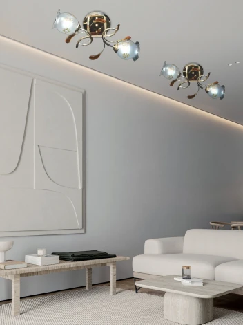 Потолочная люстра на штанге Мелодия Света SS1N 000022289