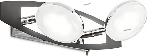 Спот IDLamp Venna 340/2A-Blackchrome