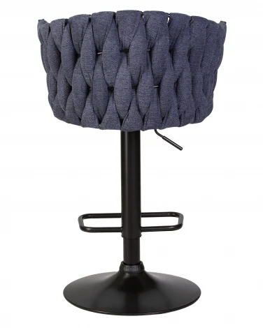 Стул барный LEON (синяя ткань (LAR-275-29))