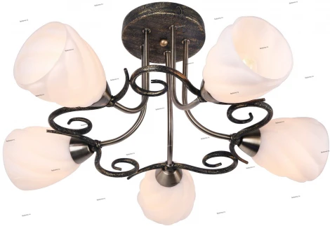 Потолочная люстра Arte Lamp Swirls A6253PL-5BA