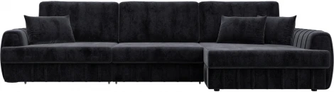 Диван угловой Лига-057 НПБ Лонг угол правый Лига Диванов (Велюр) арт.129307