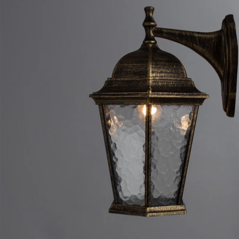 Настенный фонарь уличный Arte Lamp Genova A1202AL-1BN