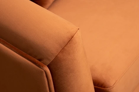 Диван Garda Decor TREVI-230M-2К-Colt006 (Терракотовый)