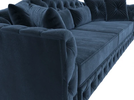 Диван прямой Артис Лига Диванов (Велюр) арт.126376