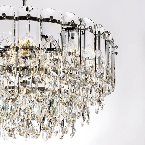 Подвесная люстра хрустальная Modelux MODELUX ML.7220.600 CR