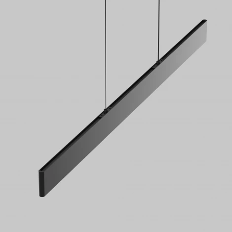 Подвесной линейный светодиодный светильник Maytoni Ephoria P109PL-36W2.7-6K-B (220V, на тросе)