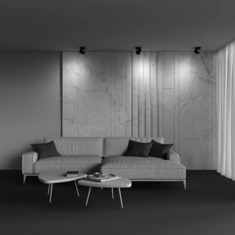 Накладной потолочный светильник Onda 4000K 1x18Вт 120° LED Maytoni Technical C024CL-L18B4K