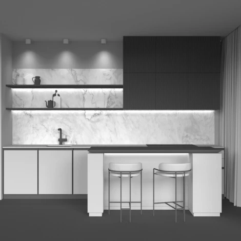 Накладной потолочный светильник Alfa LED 3000K 1x15Вт 60° Maytoni Technical C064CL-01-15W3K-RD-WB (220V, круглые)