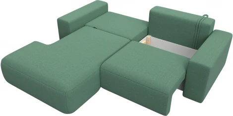 Диван угловой Лига-036 НПБ Классик левый угол Лига Диванов (Рогожка) арт.124683L