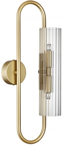 Бра Lumion Toronto 6560/2W золотой/прозрачный/металл/стекло G9 2*20W 220V