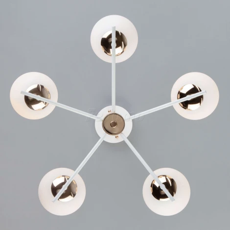 Потолочная люстра Eurosvet Lucas 70092/5 белый