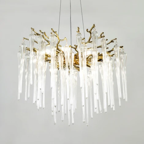 Подвесная люстра хрустальная Modelux MODESTYLE MS.2114.600 GD