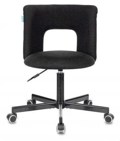 Кресло Бюрократ KF-1M черный 26-28 крестовина металл черный