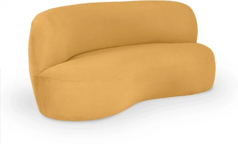 Диван Patti 1900 ОГОГО (арт.853232), (Мех/Светло-коричневый)