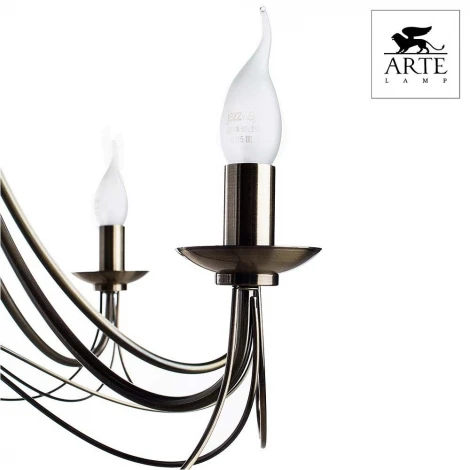 Подвесная люстра Arte Lamp Maypole A6300LM-8AB