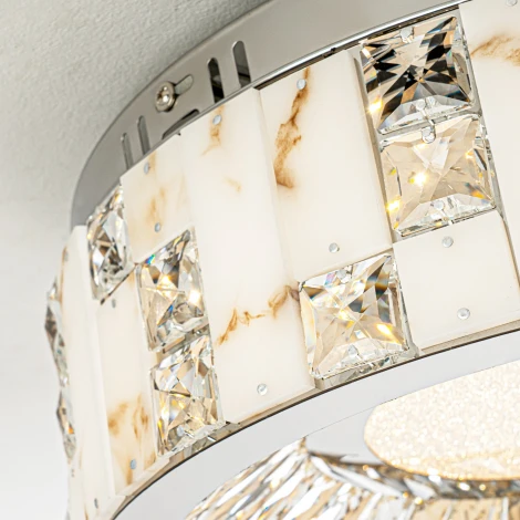 Потолочный светильник светодиодный с пультом с регулировкой цветовой температуры Modelux ML.2400.400 CR