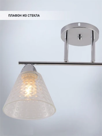 Потолочная люстра на штанге Seven Fires Fabius SF3391/2C-CR-CL