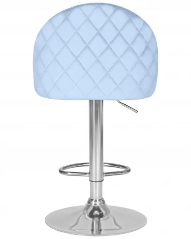 Стул барный DOBRIN MILANA (пудрово-голубой велюр (MJ9-74))