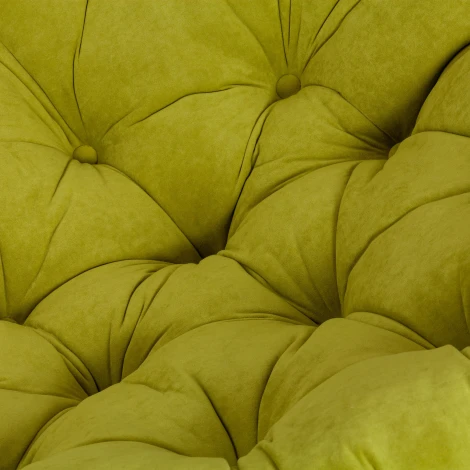 Кресло "PAPASAN ECO"  P115-1/SP STD / c подушкой, ремешками (Светлое дерево)