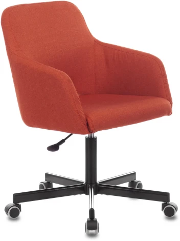Кресло Бюрократ CH-380M теплый кирпич 38-409 крестовина металл