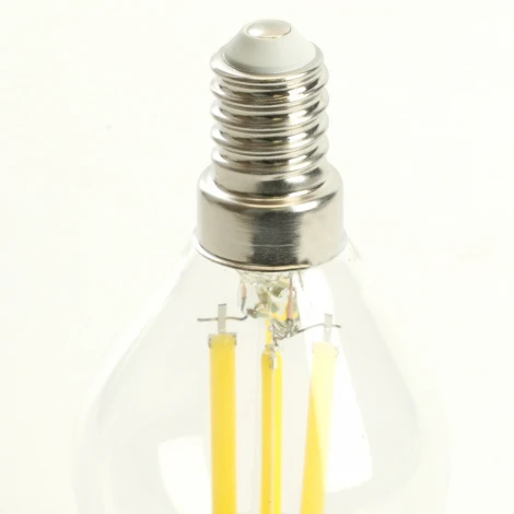 Лампа светодиодная филамент G45 шар 8W 175-265V E14 6400К Feron LB-1708 51261