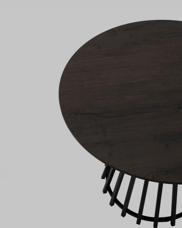 Стол обеденный Stool Group Daphne 100*75 см темное дерево арт.УТ000041367