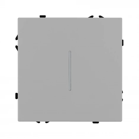 Механизм выключателя одноклавишный непроходной LED SWT-NOBE-MK01-SFPL-L-IS (230V, 10A) (Arlight, Никель) 059425