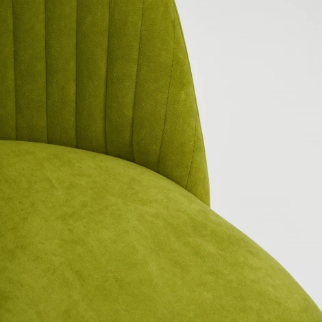 Кресло MELODY молочный (флок)