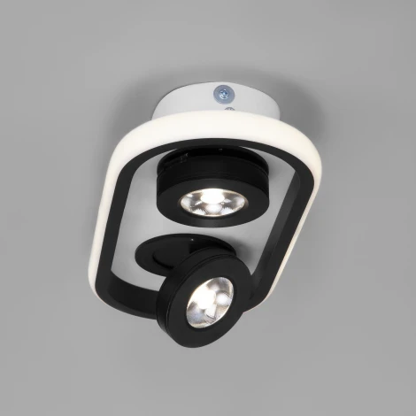 Спот Eurosvet 20123/2 LED белый / черный