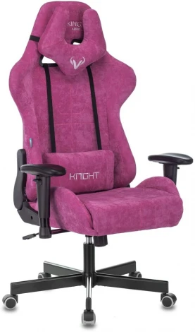 Кресло игровое Бюрократ VIKING KNIGHT LT15 FABRIC малиновый Stool Group арт.УТ000003343