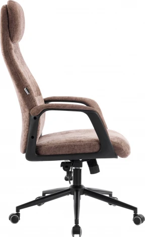 Кресло руководителя Everprof Otto Black Ткань Коричневый арт.EP Otto BL F Brown