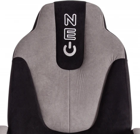 Кресло NEO 2 (22) флок , черный/серый, 35/29 Tetchair 19578